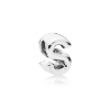 Billede af Pandora Moments alfabet charm "S" sølv