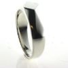 Billede af Herrering massiv, plade 6*6 mm., båndring 925 s.