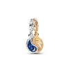 Billede af Pandora Sol & Måne charm sølv + metalblanding m. cz