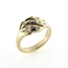 Billede af Ring 14 kt. med 11 brillanter