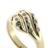 Billede af Ring 14 kt. med 11 brillanter