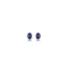 Billede af Mads Z Sølv ørestik "Cabochon" m." ægte Safir 0,50 ct.