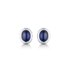 Billede af Mads Z Sølv ørestik "Cabochon" m." ægte Safir 0,50 ct.