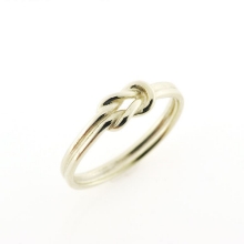 Billede af Ring, råbåndsknob 14 kt.