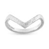 Billede af Pind J. Design Ring V ring 925s sølv (vring)