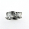 Billede af Ring platin, isat brill. 0,08 w/vs.