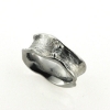 Billede af Ring platin, isat brill. 0,08 w/vs.
