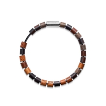 Billede af Mads Z Black Sun sølv armbånd "Special K" 21 cm