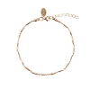 Billede af Aqua Dulce Malena armbånd forgyldt sølv (17 + 3 cm)