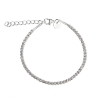 Billede af Aqua Dulce New Dagny armbånd sølv m. cz (16 + 3 cm)