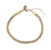 Billede af Aqua Dulce Teresa armbånd forgyldt sølv (17 + 3 cm)