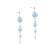 Billede af Aqua Dulce Sky Blue Ghita øreringe sølv