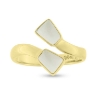 Billede af Tand ring, 2 tænder, 8 kt. facon 3,8 gr