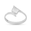 Billede af Tand ring 14 kt. hvg m. 1 tand