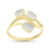 Billede af Tand ring 8 kt. 3 tænder facon 3,0 gr (prisen er excl. guld)
