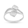 Billede af Tand ring m. 2 tænder 925s