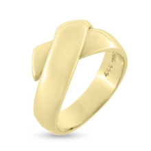 Billede af Ring "Massive Hug" 8 karat guld