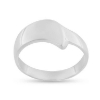 Billede af Ring "Tiny Top" 14 karat hvidguld