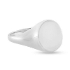 Billede af Ring, Signetring oval plade 13*11 mm 925s
