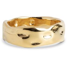 Billede af ENAMEL Copenhagen Sandra ring forgyldt sølv (str. 57)