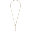 Billede af ENAMEL Copenhagen Noel halskæde forgyldt sølv (50 cm)