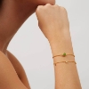 Billede af Julie Sandlau Grace armbånd forgyldt sølv m. cz (16,5-18 cm)