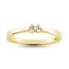 Billede af Ring 4 grab. brill. 0,03 w/pi. 8 kt. 