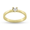 Billede af Ring 4 grab. brill. 0,15 w/pi. 8 kt. 