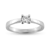 Billede af Ring 4 grab. brill. 0,20 w/piq. 14 kt. hvg.