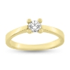 Billede af Ring 4 grab. brill. 0,40 w/piq. 14 kt.  