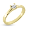Billede af Ring 4 grab. brill. 0,20 w/piq. 14 kt. 