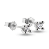 Billede af Dream Delux øreringe 2* 0,05 w/vs. 14 kt. hvg.