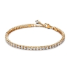 Billede af Pandora Funklende Tennisarmbånd forgyldt metalblanding m. cz (16-20 cm)