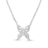 Billede af Halskæde "Classic Butterfly" 27 x 35 mm. 42 cm. i sølv