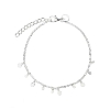 Billede af Aqua Dulce Elegant armbånd sølv (17 + 3 cm)