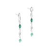 Billede af Aqua Dulce Green Garden øreringe sølv m. cz