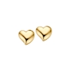 Billede af Spirit Icons Heart ørestikker 14 karat guld  