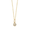 Billede af Spirit Icons Eternal halskæde 14 karat med 0,12 ct. w/vs 45 cm.  