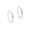 Billede af Aqua Dulce New Mila øreringe sølv (20 mm)