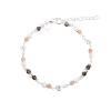 Billede af Aqua Dulce Love Me armbånd sølv m. fvp + cz (17 + 3 cm)