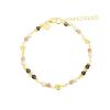 Billede af Aqua Dulce Love Me armbånd forgyldt sølv m. fvp + cz (17 + 3 cm)