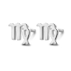 Billede af Spirit Icons stjernetegn ørestikker "Jomfru" sølv