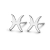Billede af Spirit Icons stjernetegn ørestikker "Fisken" sølv 925s