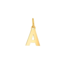 Billede af Nordahl Andersen Bogstav vedhæng (9 mm) 14 karat guld - A Billede af Nordahl Andersen Bogstav vedhæng (9 mm) 14 karat guld - A