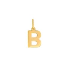 Billede af Nordahl Andersen Bogstav vedhæng (9 mm) 14 karat guld - B Billede af Nordahl Andersen Bogstav vedhæng (9 mm) 14 karat guld - B