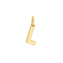 Billede af Nordahl Andersen Bogstav vedhæng (9 mm) 14 karat guld - L Billede af Nordahl Andersen Bogstav vedhæng (9 mm) 14 karat guld - L