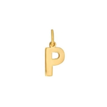 Billede af Nordahl Andersen Bogstav vedhæng (9 mm) 14 karat guld - P Billede af Nordahl Andersen Bogstav vedhæng (9 mm) 14 karat guld - P