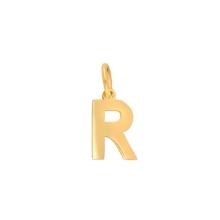 Billede af Nordahl Andersen Bogstav vedhæng (9 mm) 14 karat guld - R Billede af Nordahl Andersen Bogstav vedhæng (9 mm) 14 karat guld - R