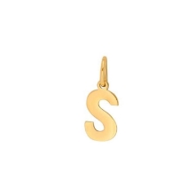 Billede af Nordahl Andersen Bogstav vedhæng (9 mm) 14 karat guld - S Billede af Nordahl Andersen Bogstav vedhæng (9 mm) 14 karat guld - S