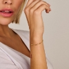 Billede af Spirit Icons Soul armbånd sølv m. cz 17+4 cm